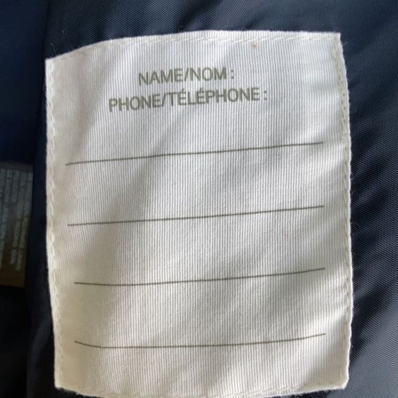 H&M Hooded Blue Puffer Jacket Size 3-4 Year Old - Picture 8 of 12